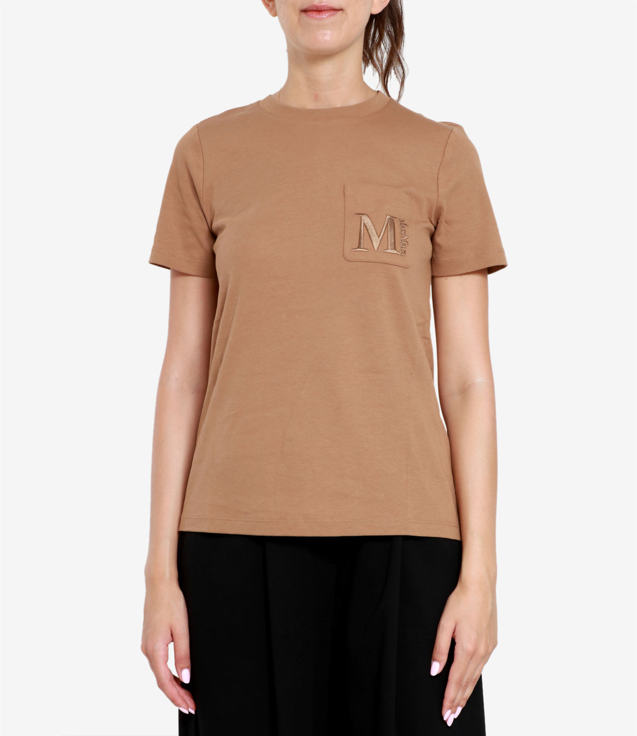 S Max Mara | T-Shirt Madera Camel