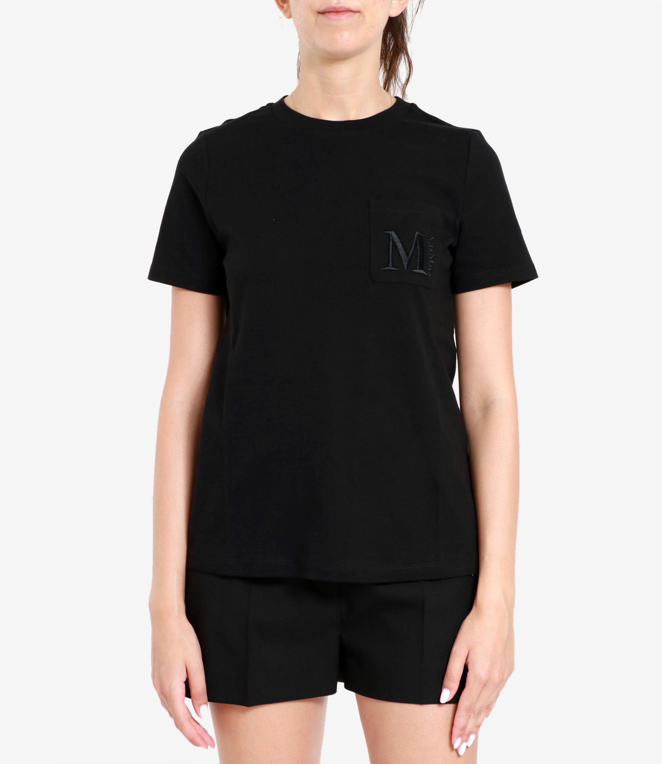 S Max Mara | T-Shirt Madera Black