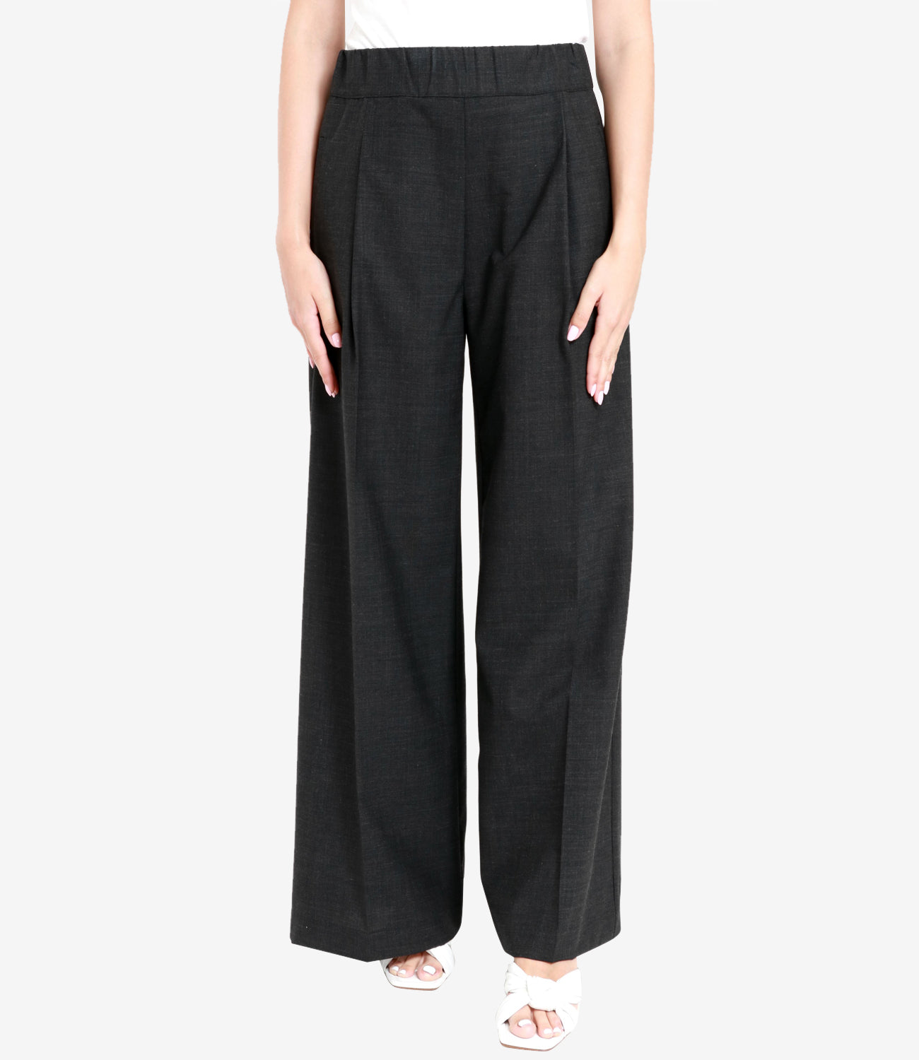 Semicouture | Jhonny Anthracite Trousers