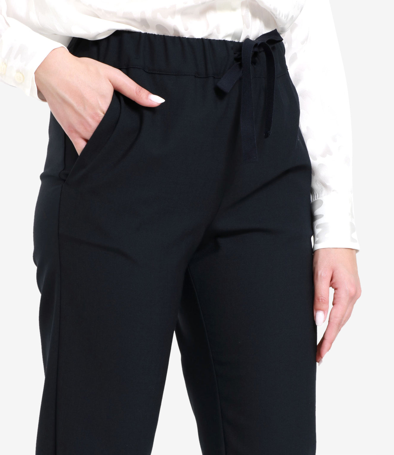 Semicouture | Night Blue Buddy Trousers