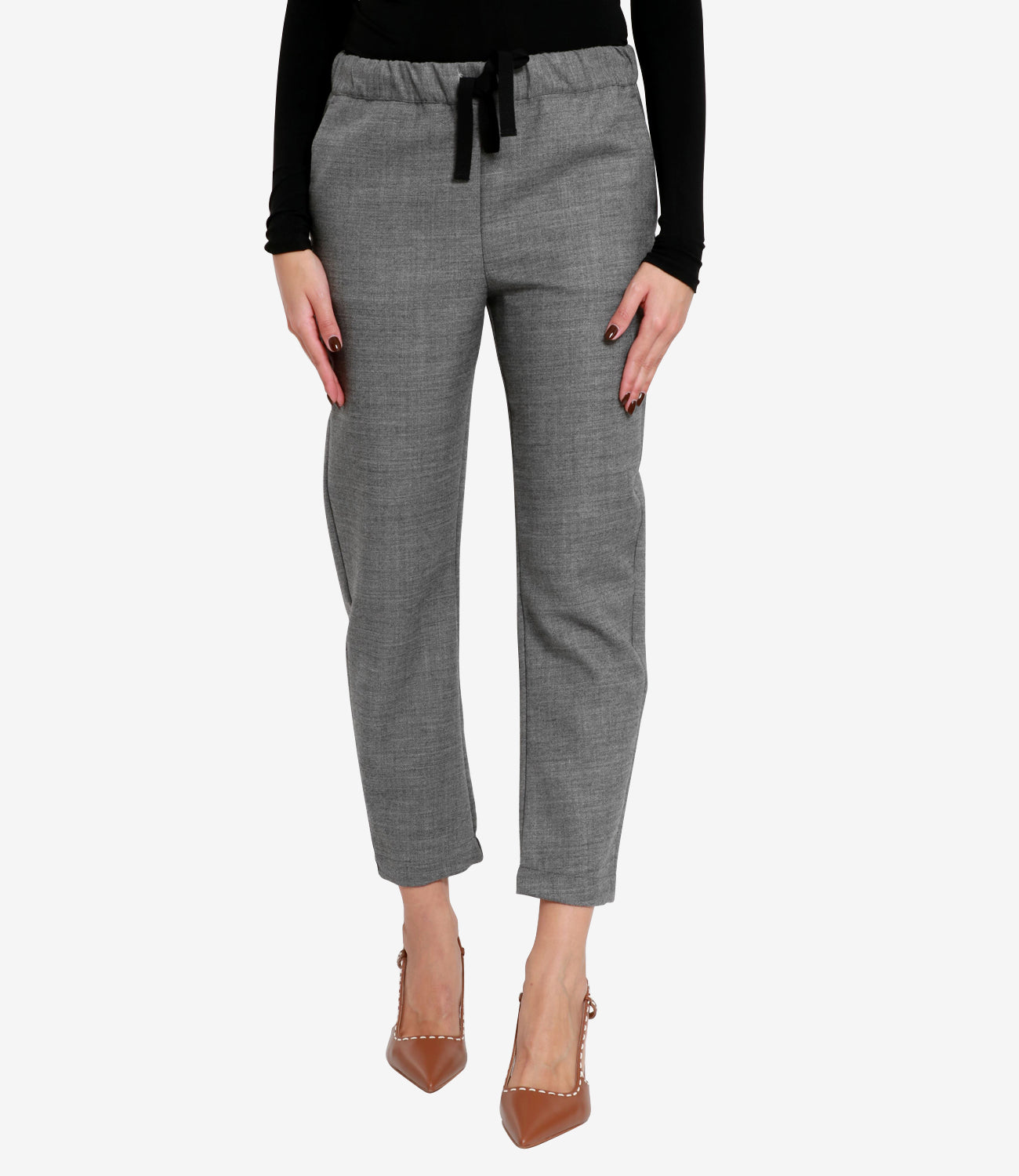 Semicouture | Gray Buddy Pants