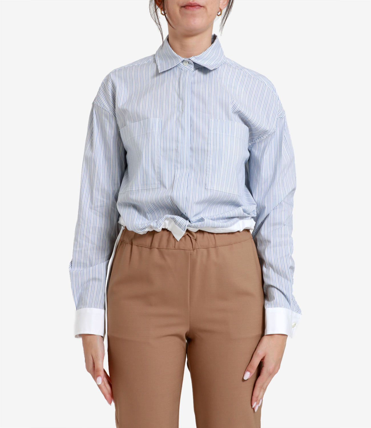 Semicouture | Camicia Oriana Celeste