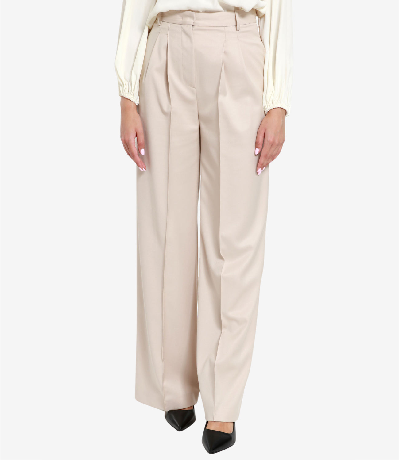 Simona Corsellini | Cream Trousers