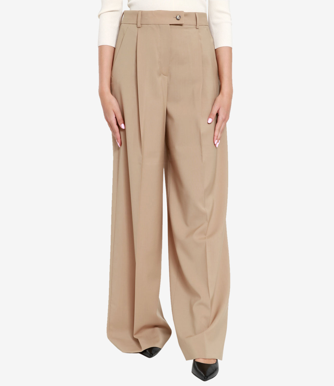 Sportmax | Pantalone Vela Beige