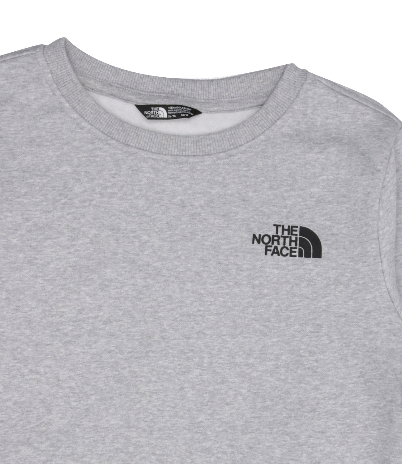 The North Face Kids | Felpa Teen Redbox Regular Crew Grigio chiaro