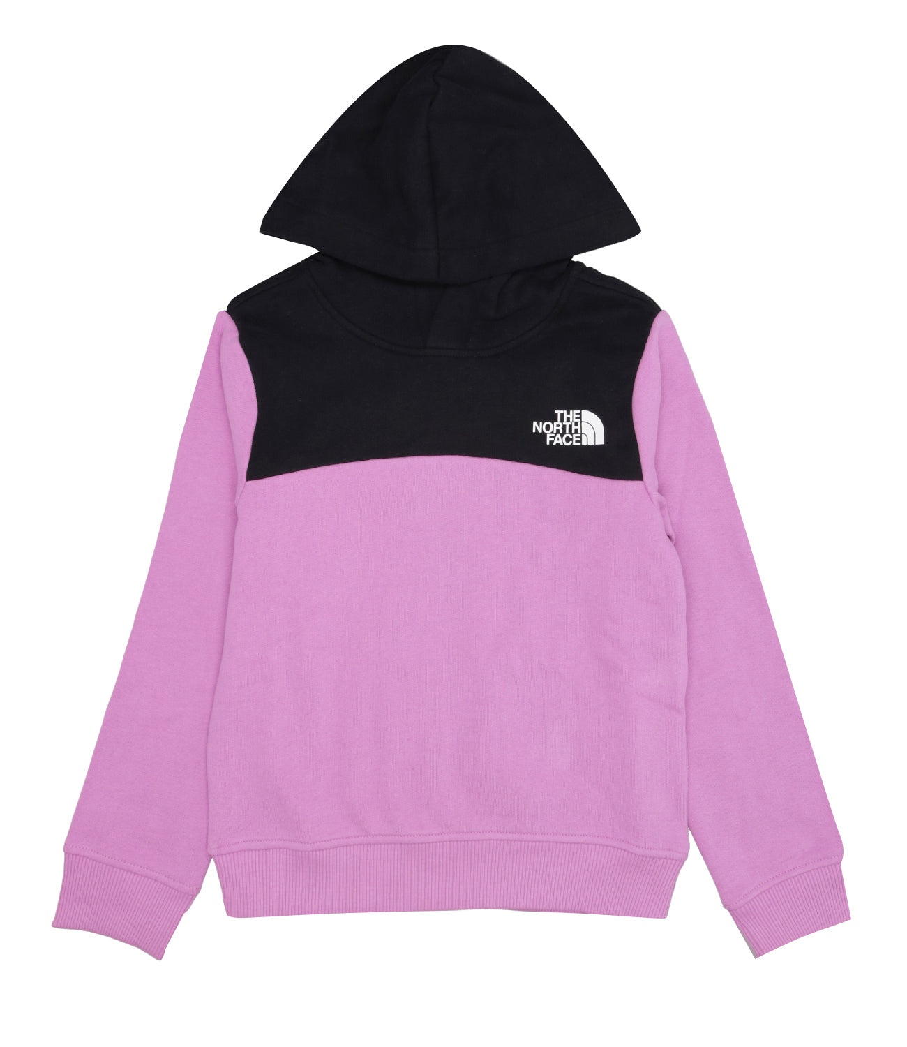 The North Face Kids | Felpa G Back Logo Relaxed P/O Hoodie Rosa e Nero