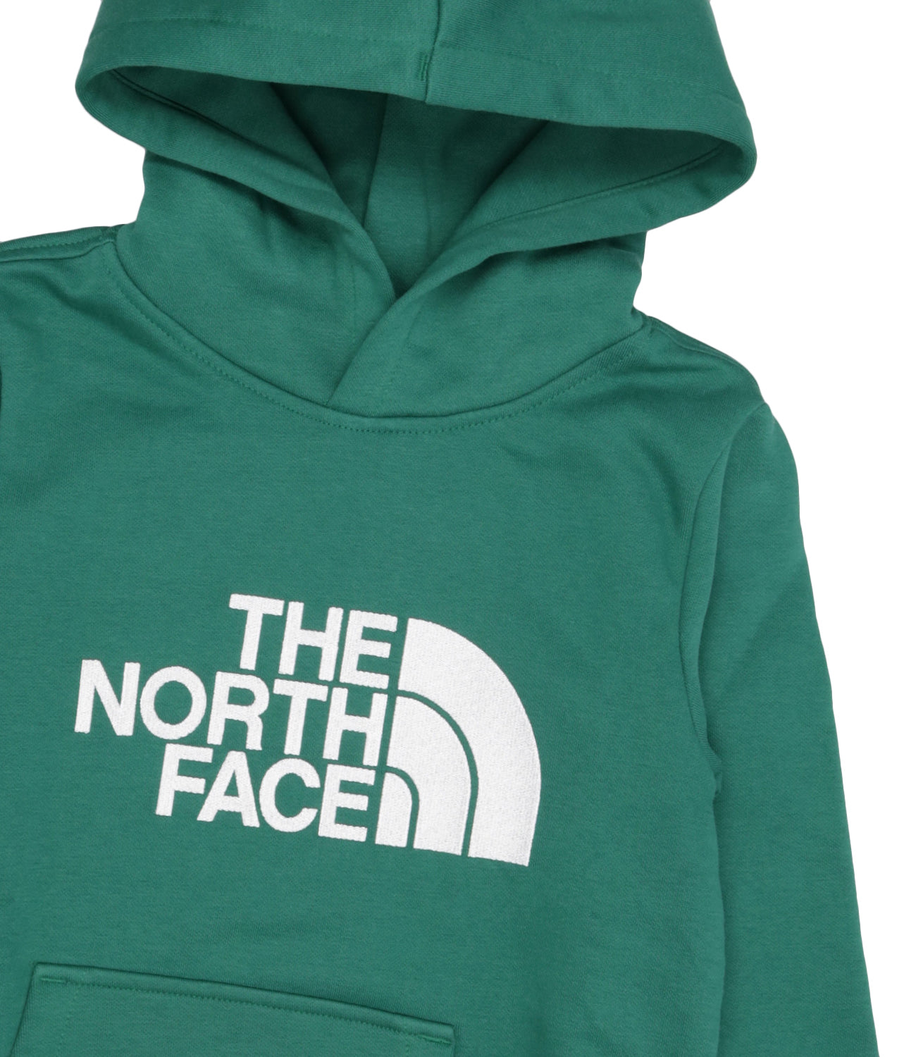 The North Face Kids | Felpa B Drew Peak P/O Hoodie Smeraldo