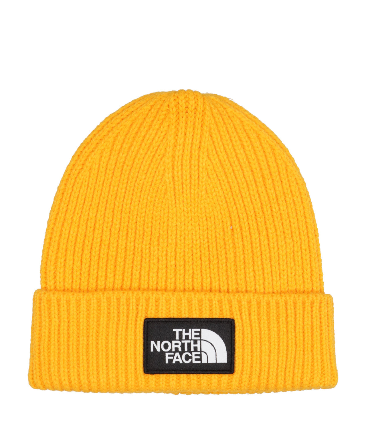 The North Face | TNF Logo Box Cuffed Hat Yellow