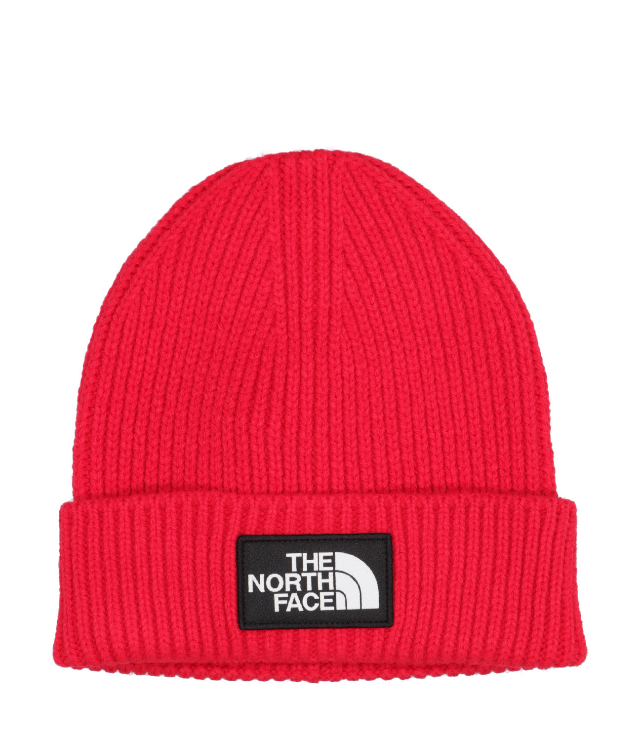 The North Face | TNF Logo Box Cuffed Hat Red