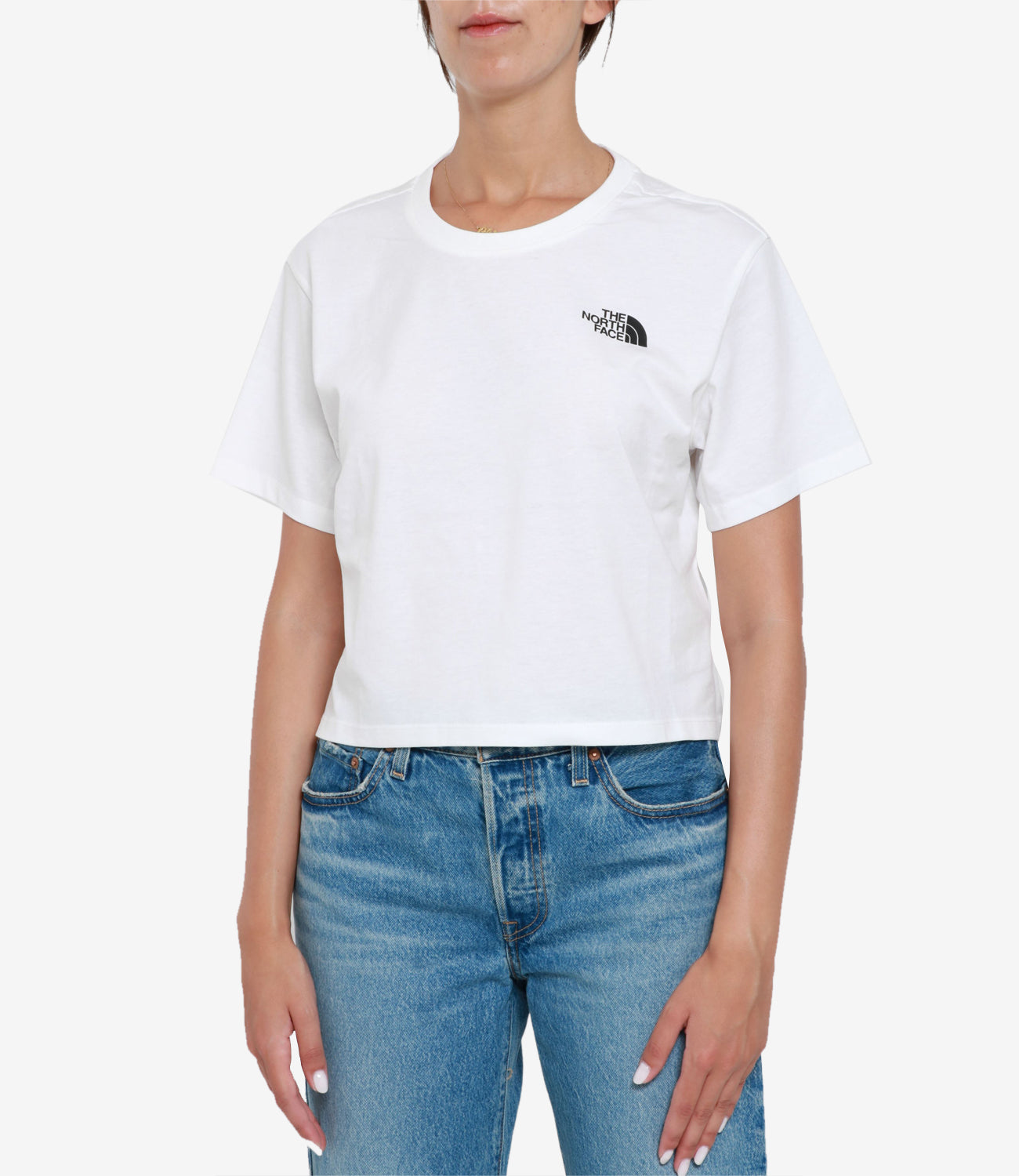 The North Face | Logowear T-Shirt Tops Cropped White