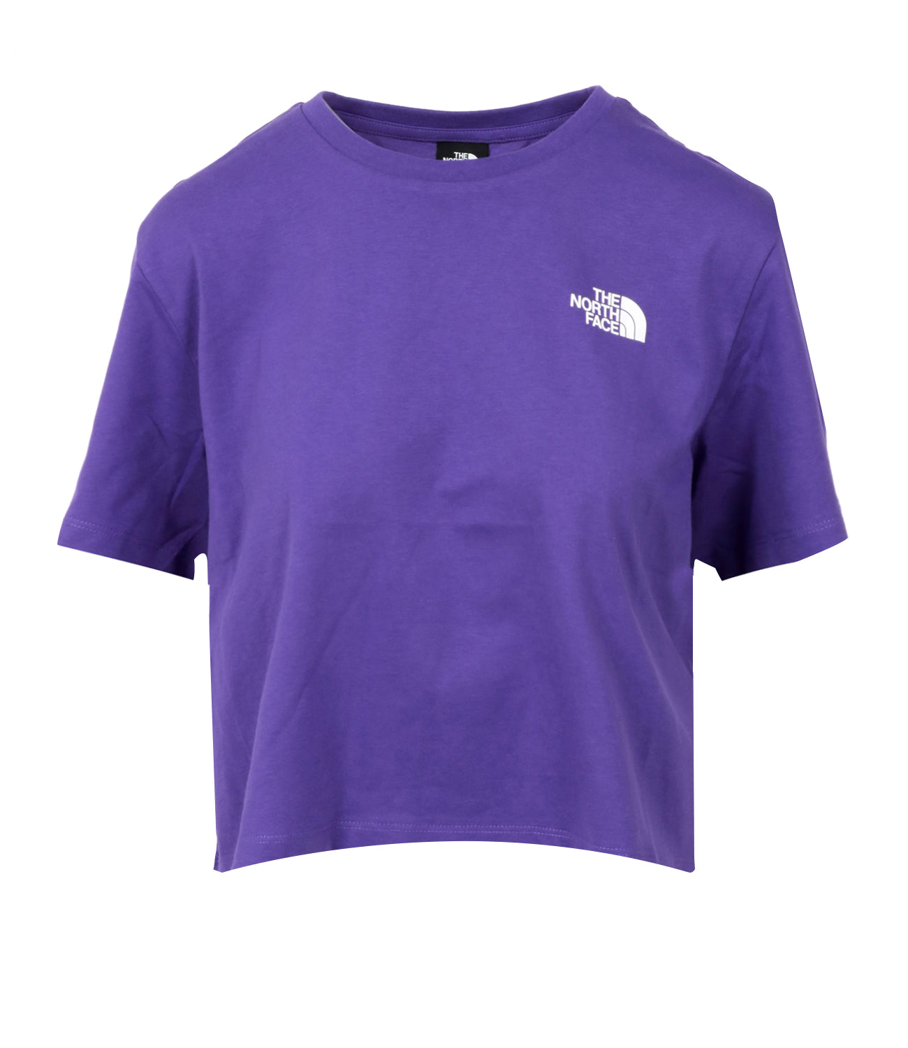 The North Face | Logowear T-Shirt Tops Cropped Purple