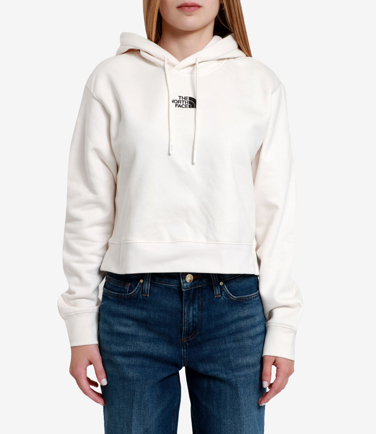 The North Face | Sweatshirt W Essential Crop Hoodie White