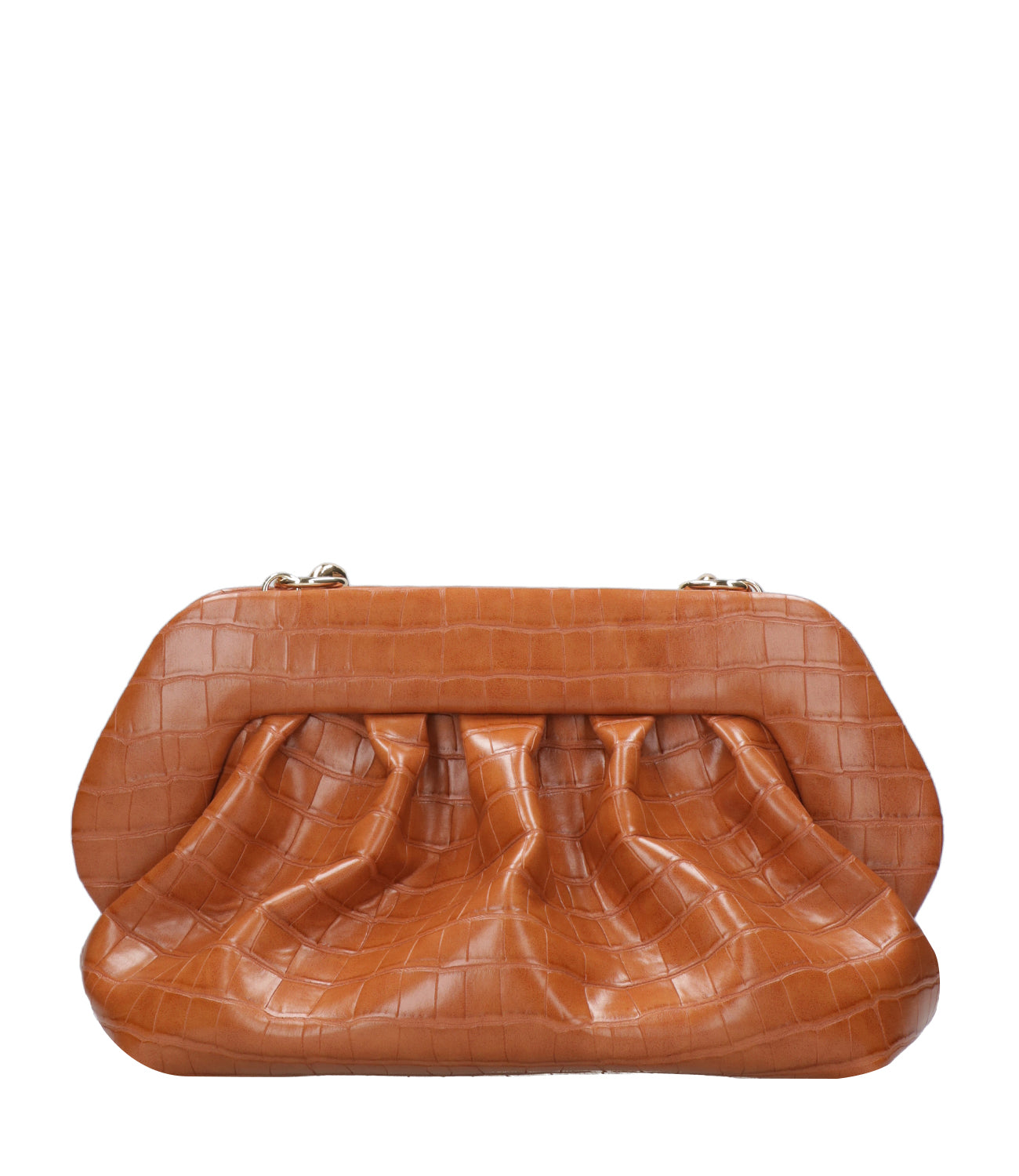 Themoiré | Pochette Bios croco Caramel