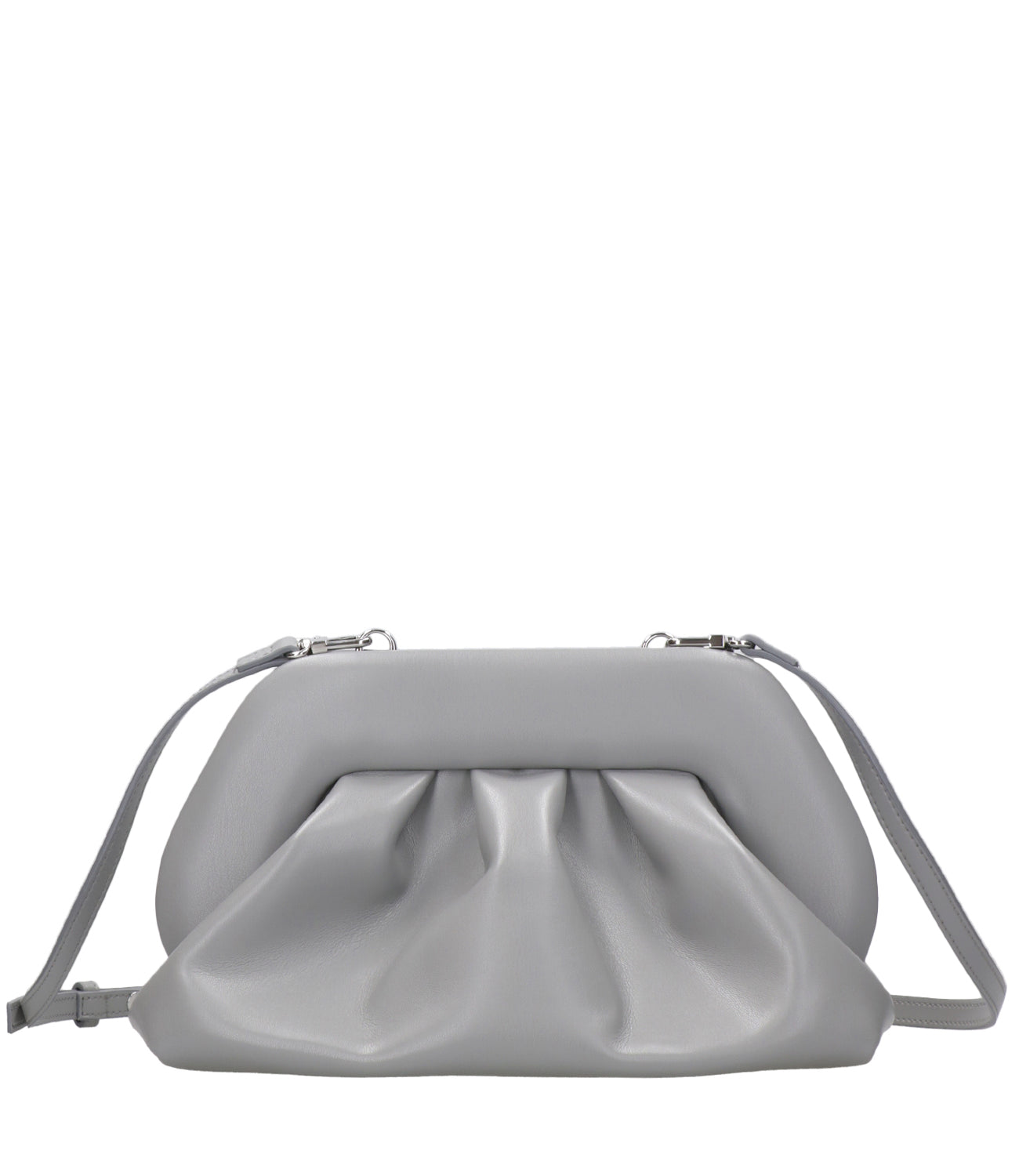 Themoiré | Tia clutch bag vegan fabric Grey