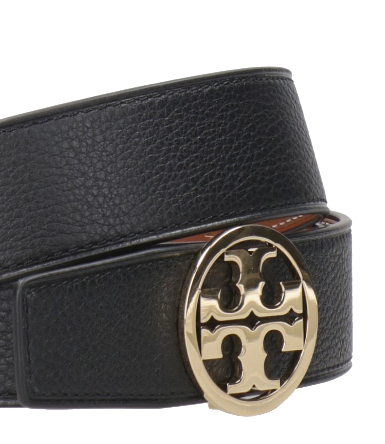 Tory Burch | Miller Black and Leather Belt