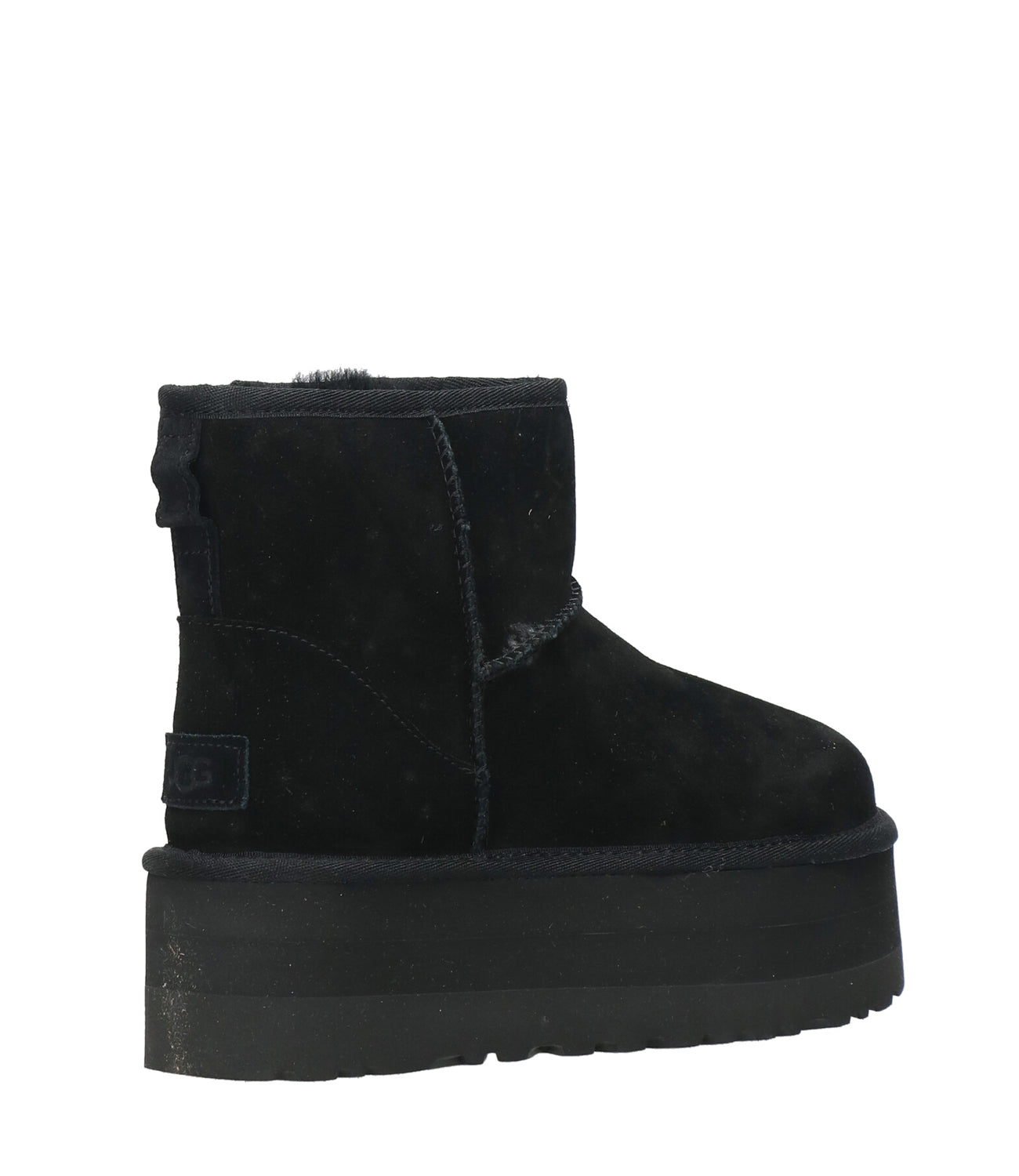 UGG | Mini Classic Platform Black ankle boot