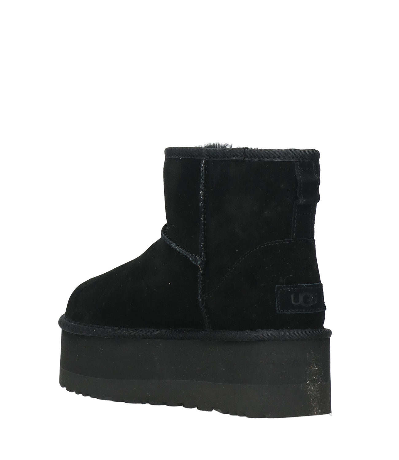 UGG | Mini Classic Platform Black ankle boot