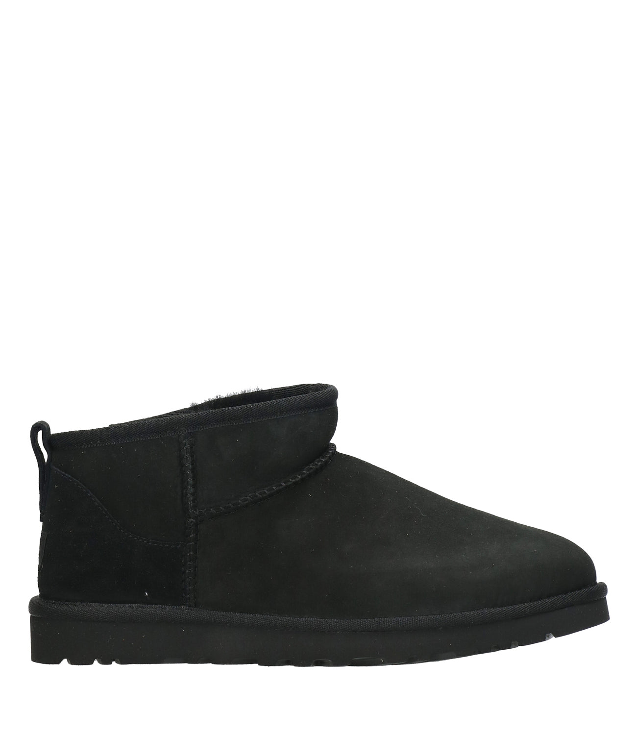 UGG | Classic Ultra Mini Black ankle boot