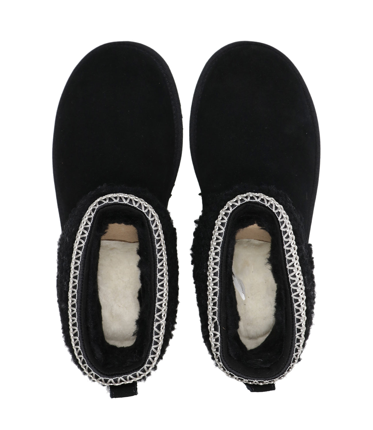 UGG | Tronchetto Classic Ultra Mini Maxi Curly Nero