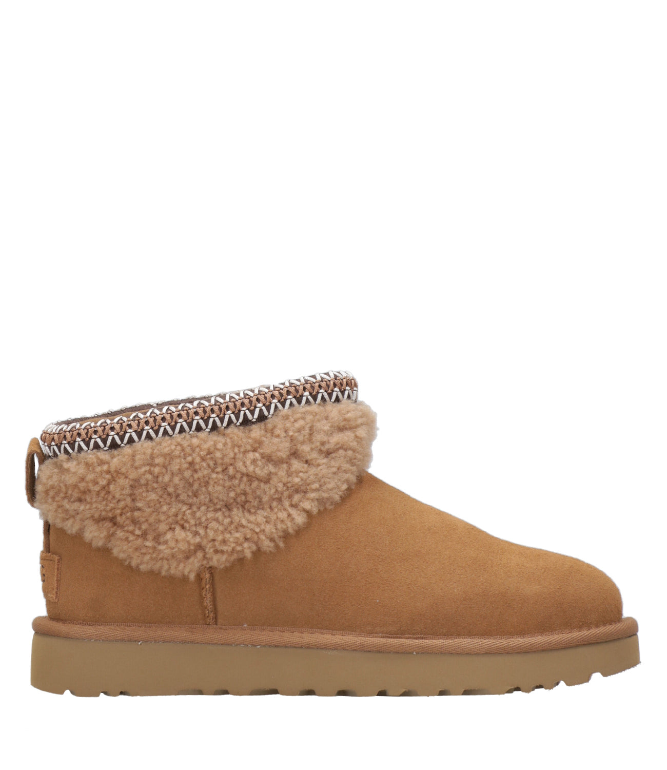 UGG | Tronchetto Classic Ultra Mini Maxi Curly Chestnut