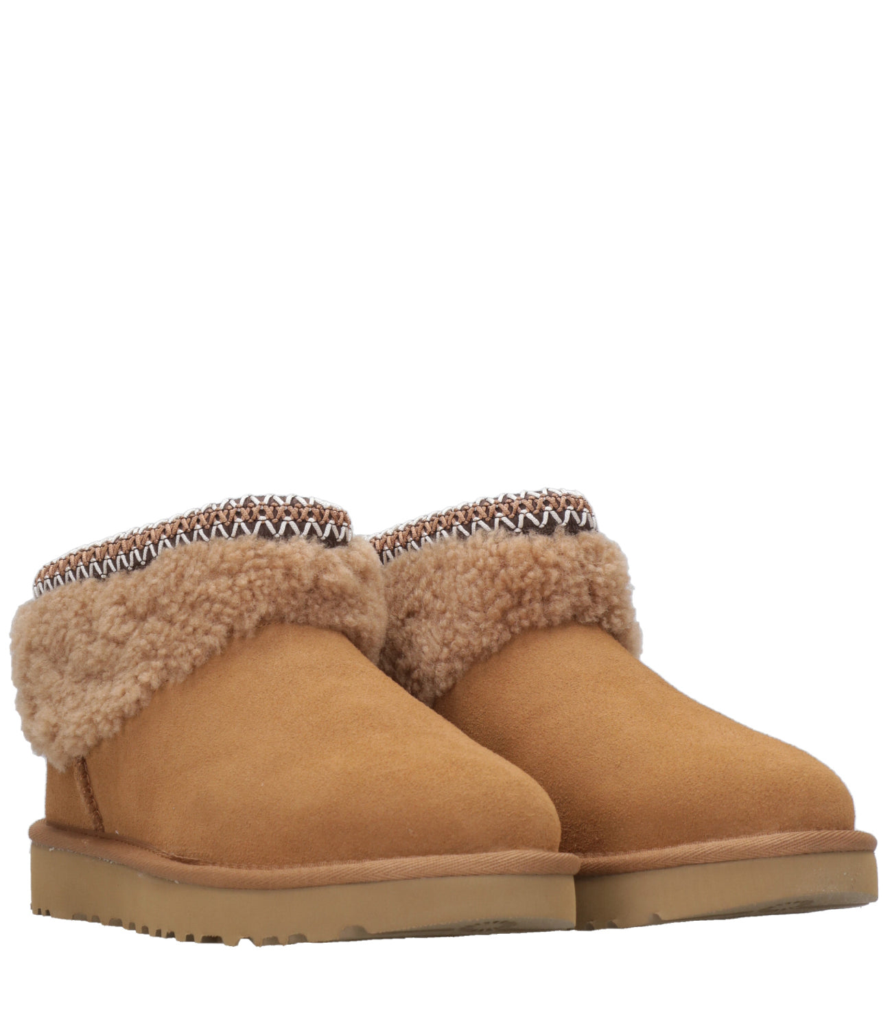 UGG | Tronchetto Classic Ultra Mini Maxi Curly Chestnut