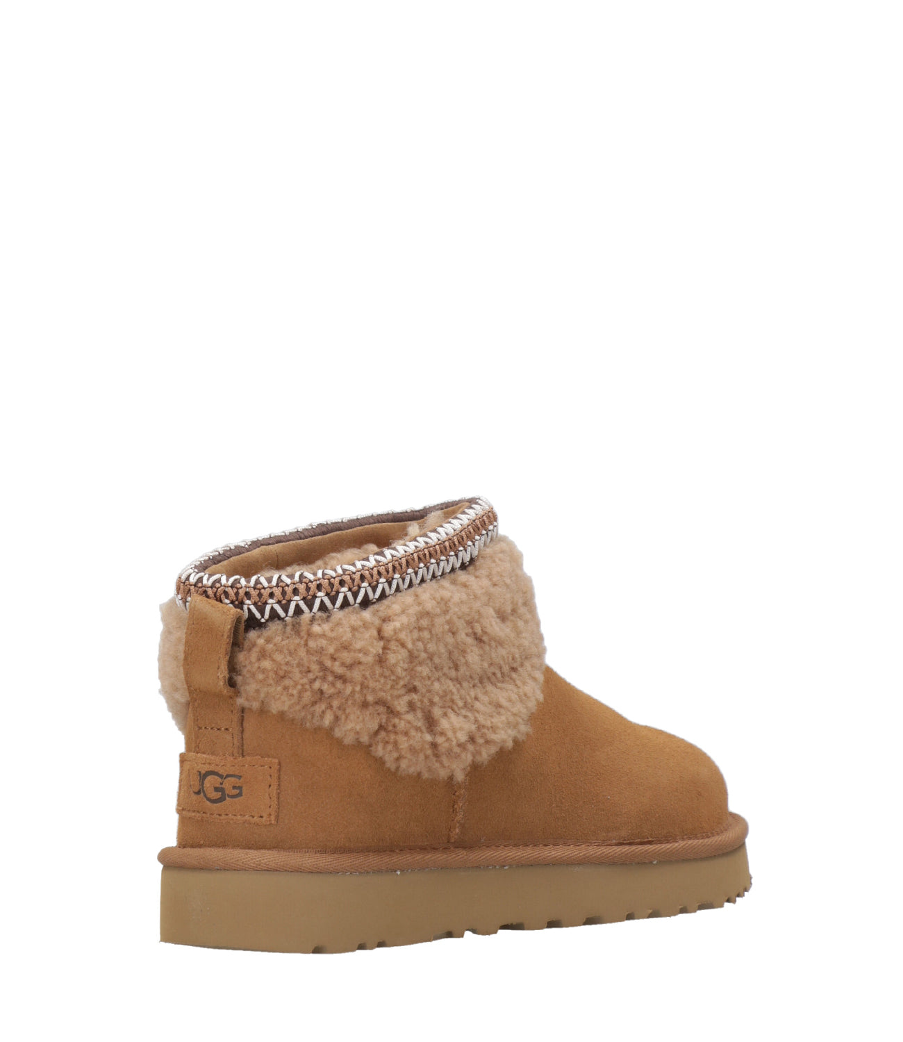 UGG | Tronchetto Classic Ultra Mini Maxi Curly Chestnut