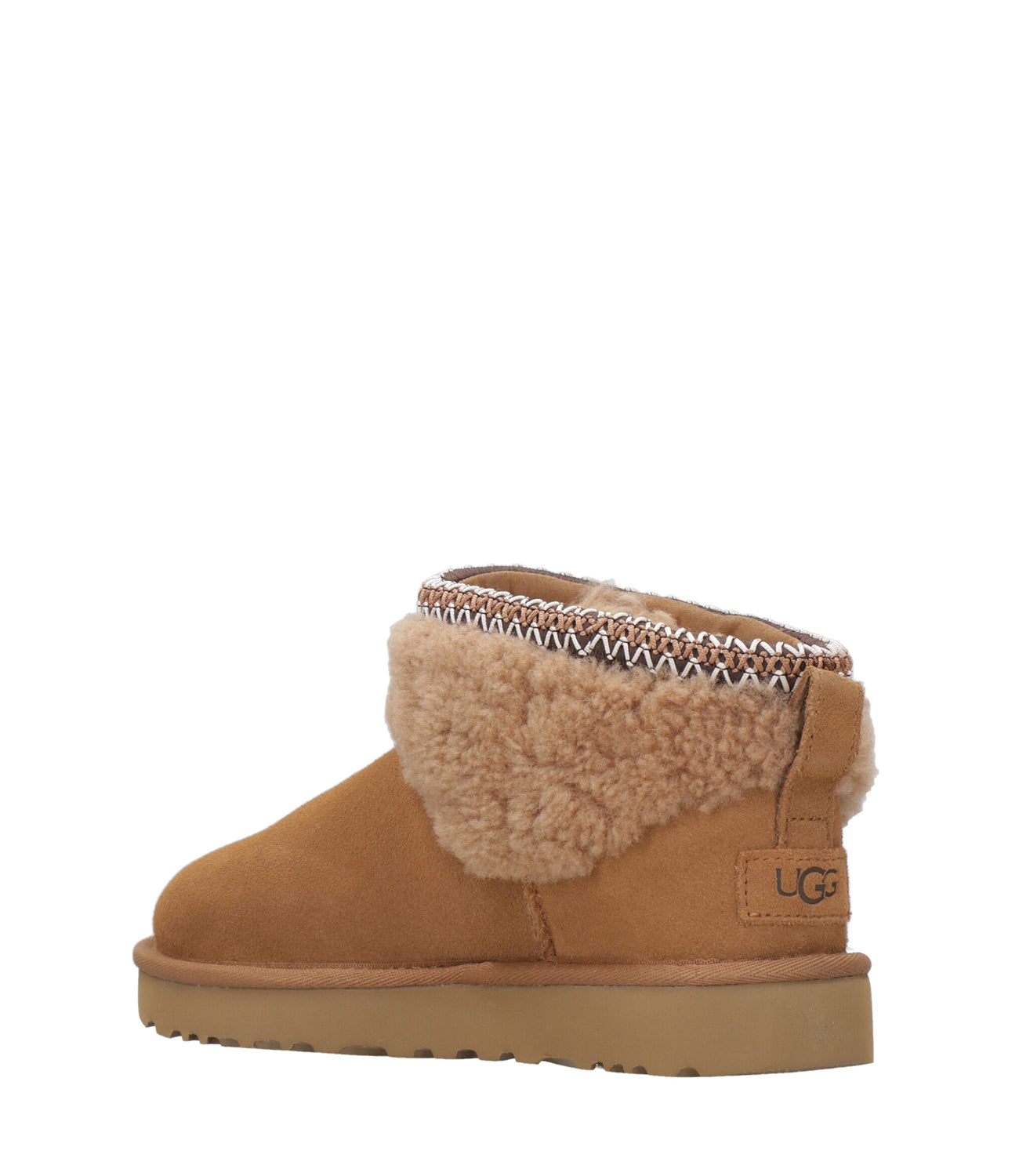 UGG | Tronchetto Classic Ultra Mini Maxi Curly Chestnut