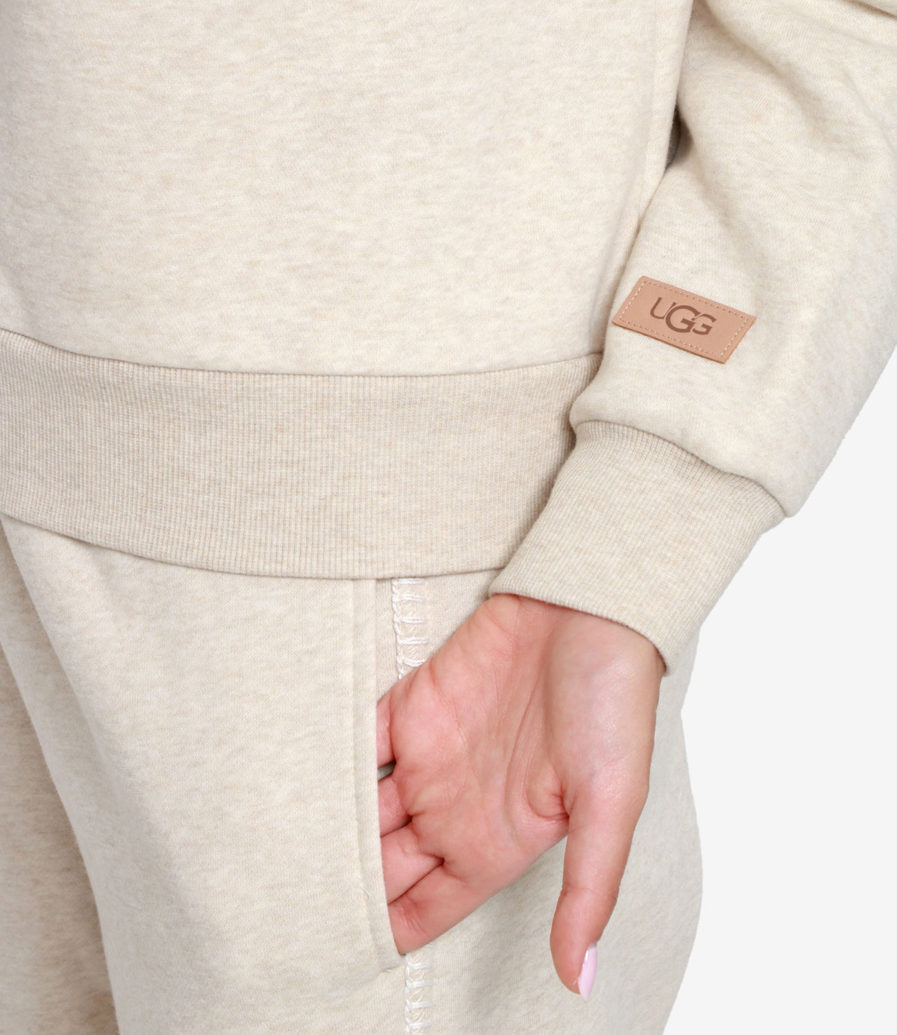 UGG | Felpa W Classic Hoodie Sabbia