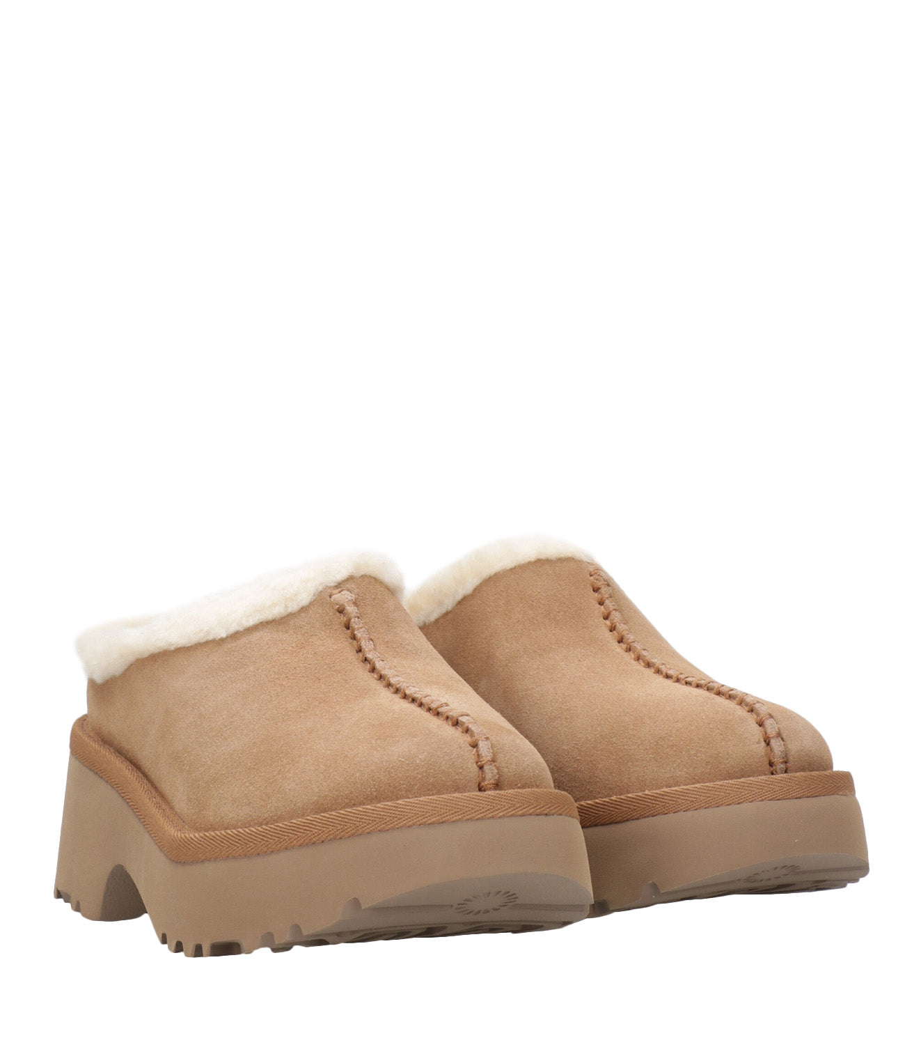 UGG | Sabot W New Heights Cozy Clog Chestnut