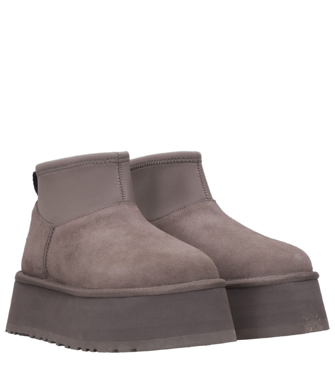 UGG |Tronchetto W Classic Mini Dipper Grigio scuro