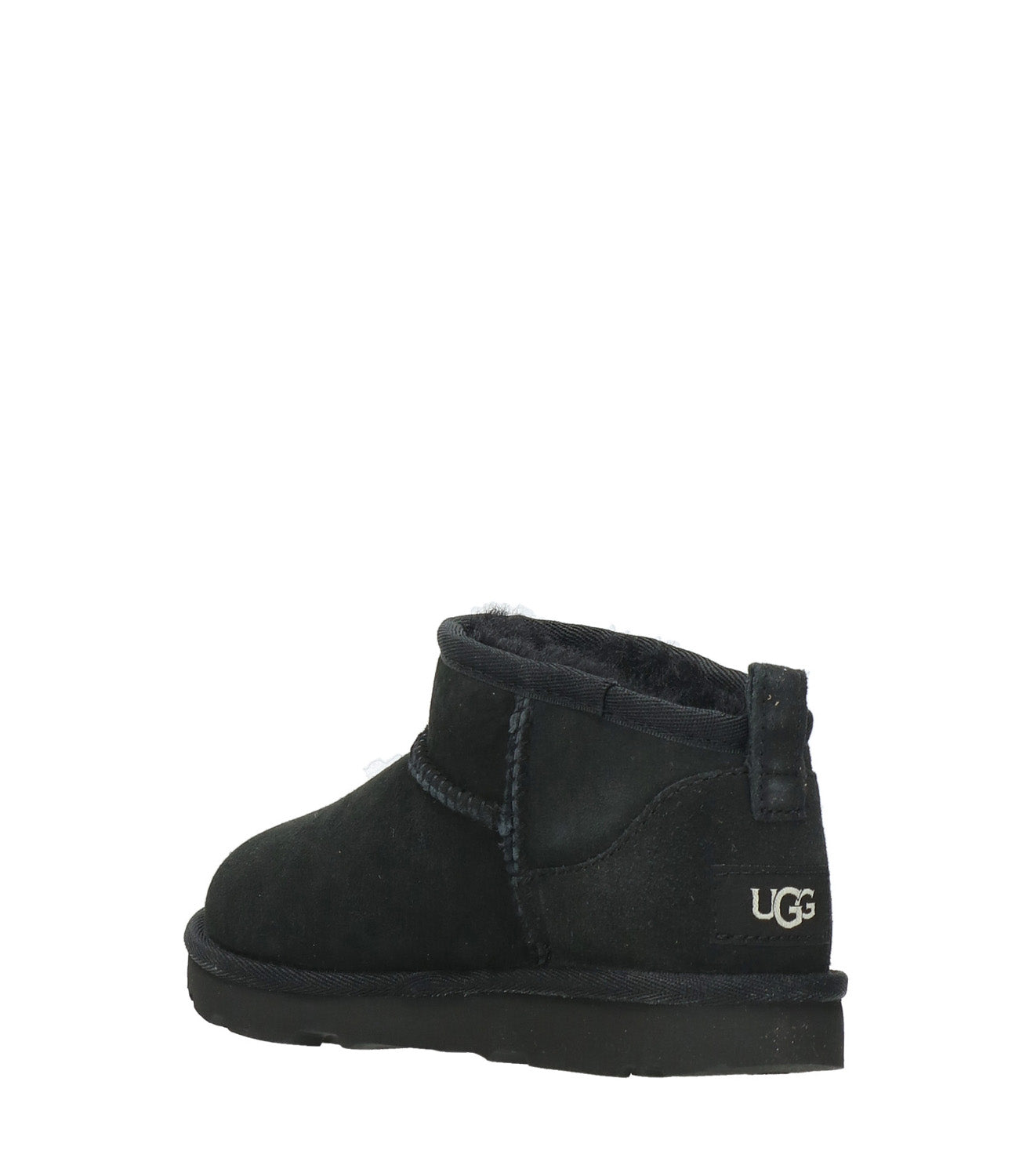 UGG Kids | Classic Ultra Mini Black ankle boot