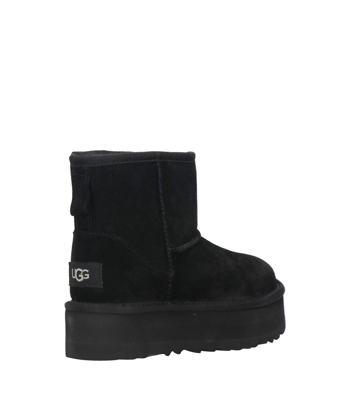 UGG Kids | Classic Mini Platform Black ankle boot