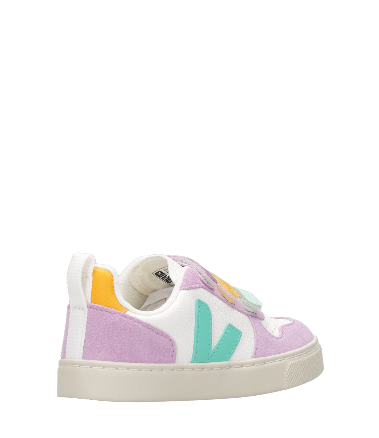 Veja Kids | Sneakers Small V-10 Bianco Glicine e Verde