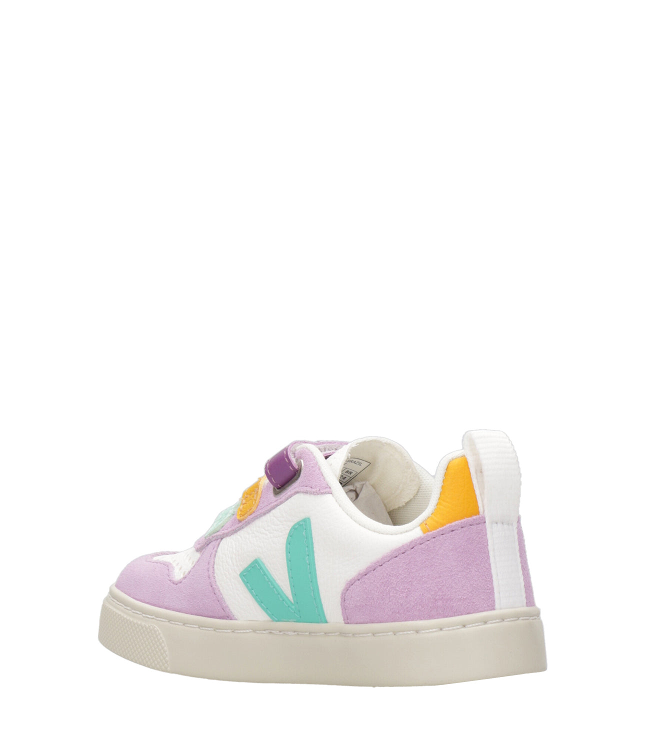 Veja Kids | Sneakers Small V-10 Bianco Glicine e Verde