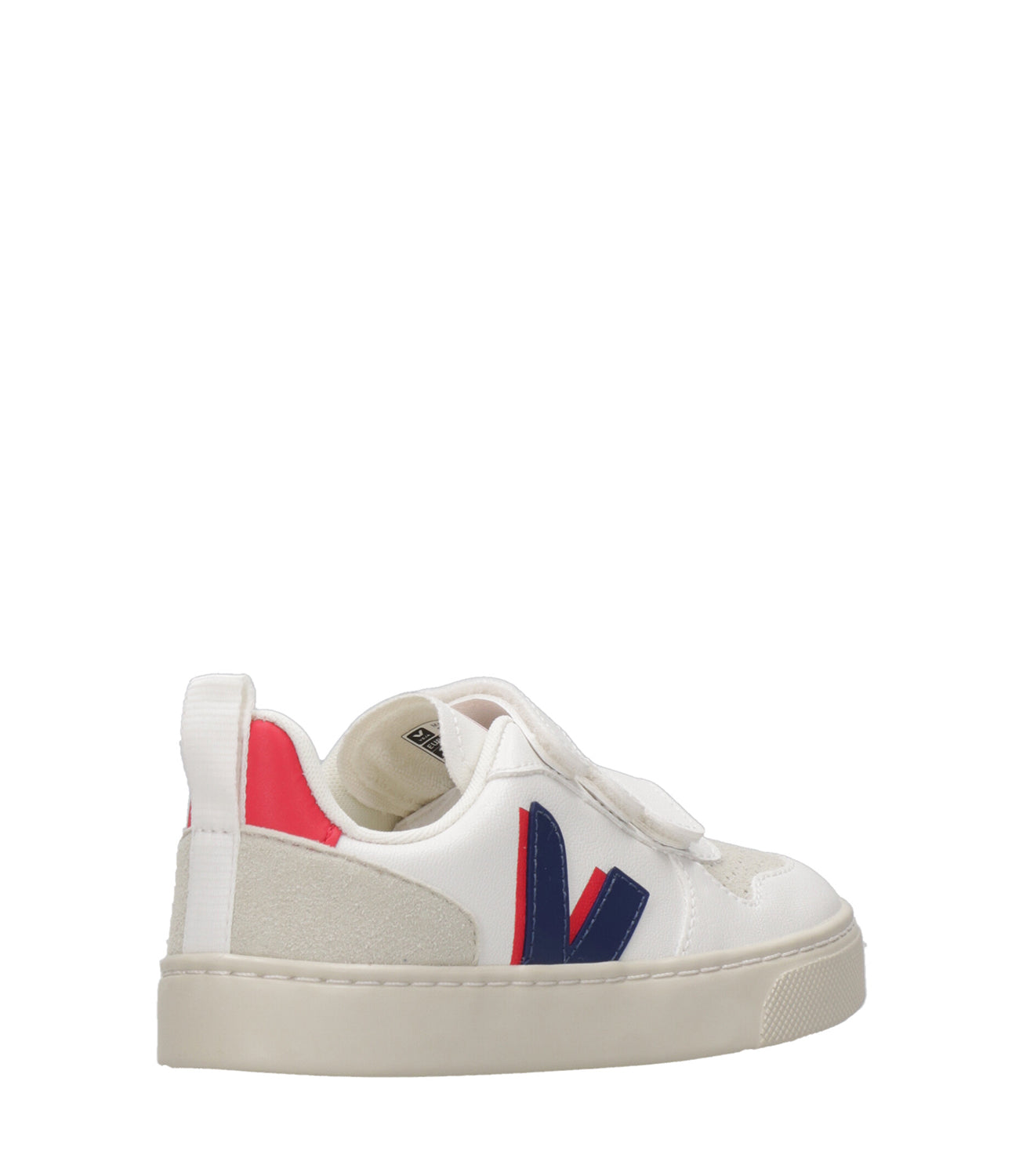 Veja Kids | Sneakers Small V-10 Bianca Blu e Rosso