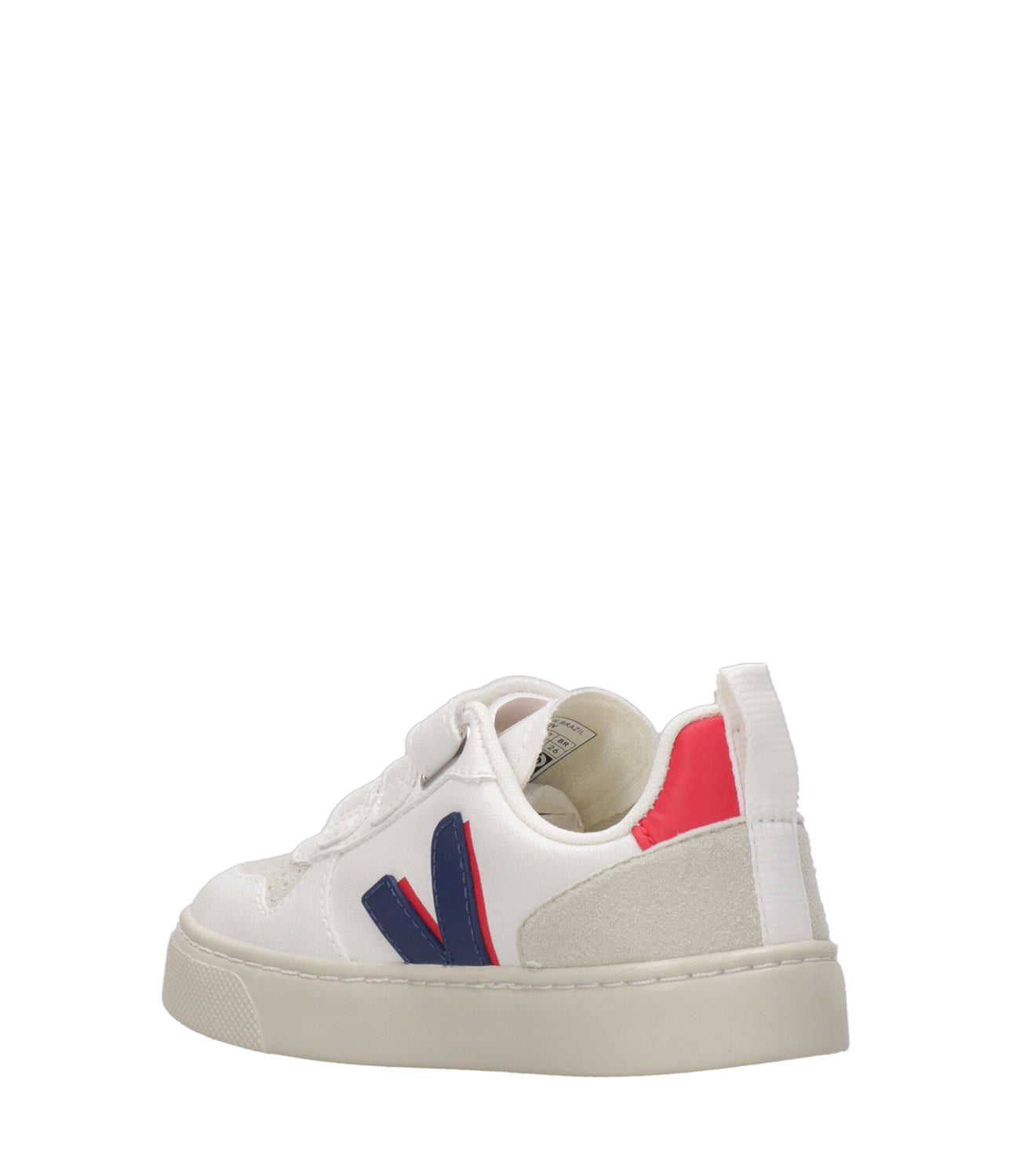 Veja Kids | Sneakers Small V-10 Bianca Blu e Rosso