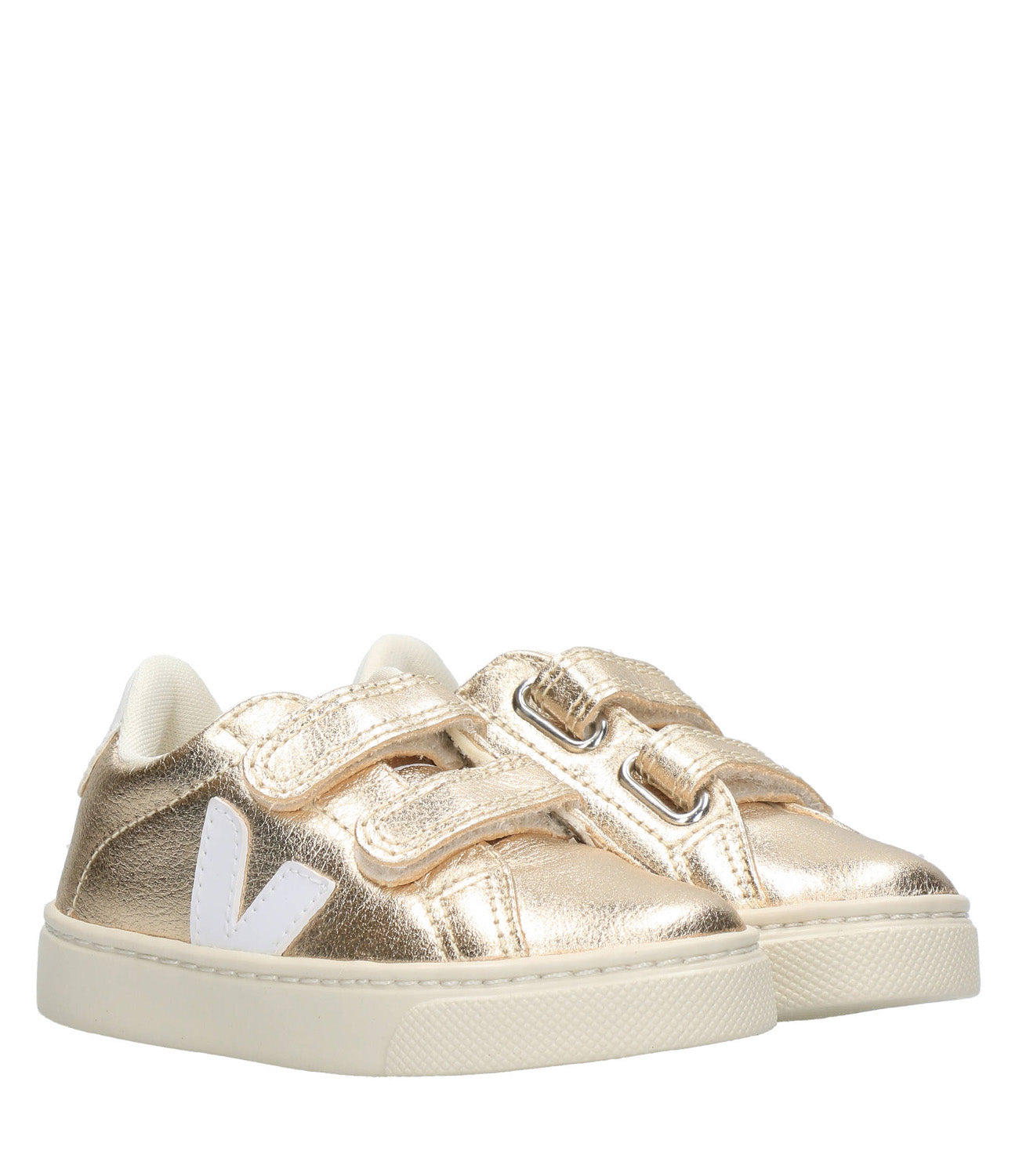 Veja Kids | Sneakers Small Esplar Platino e Bianco