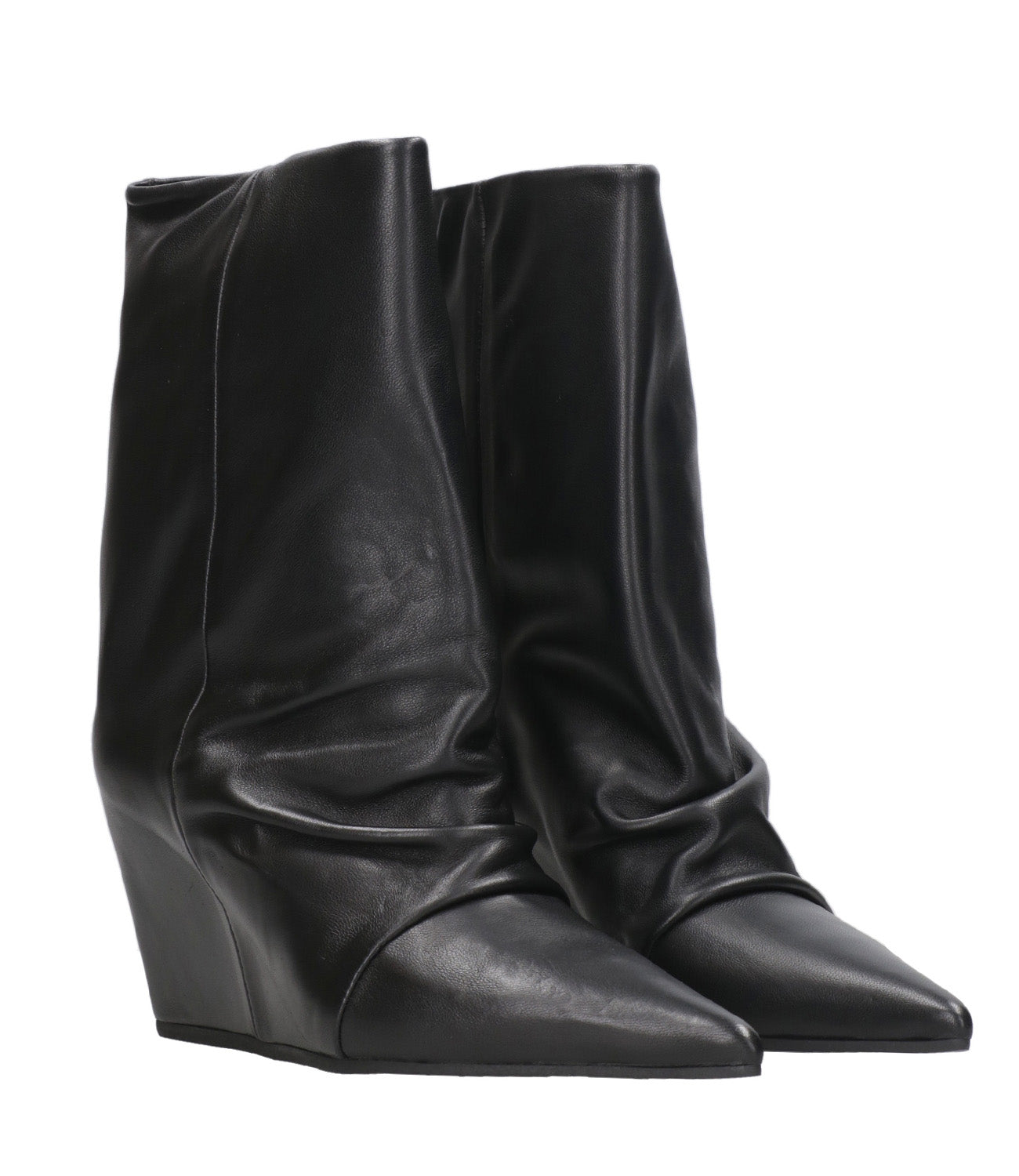 Vic Matié | Cocoon Black Ankle Boot