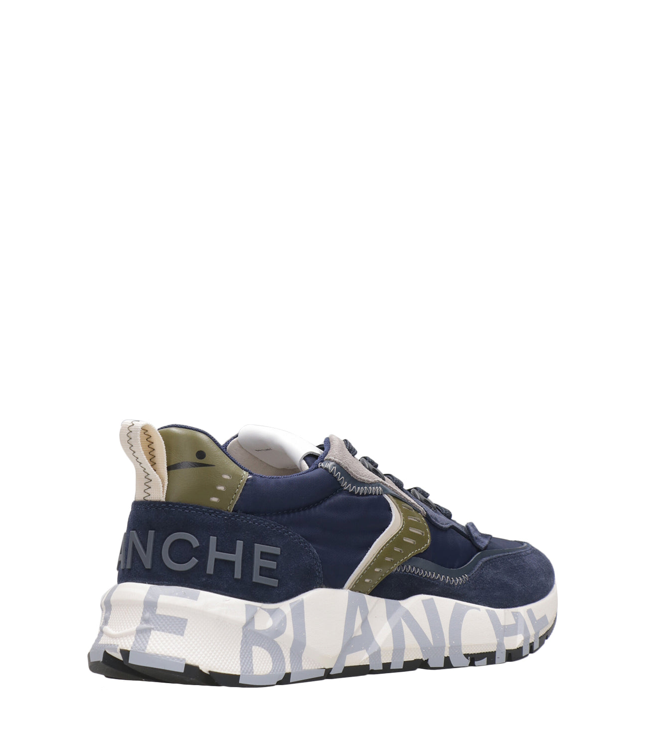 Voile Blanche | Sneakers Club01 Navy Blue and Grey