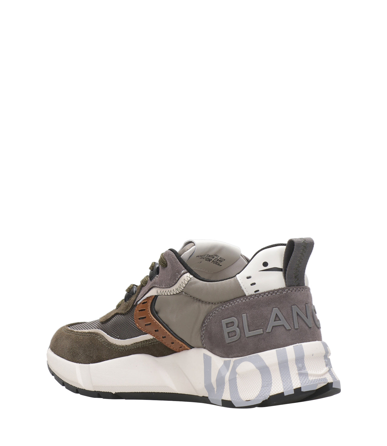 Voile Blanche | Sneakers Club 01 Military Green and Grey