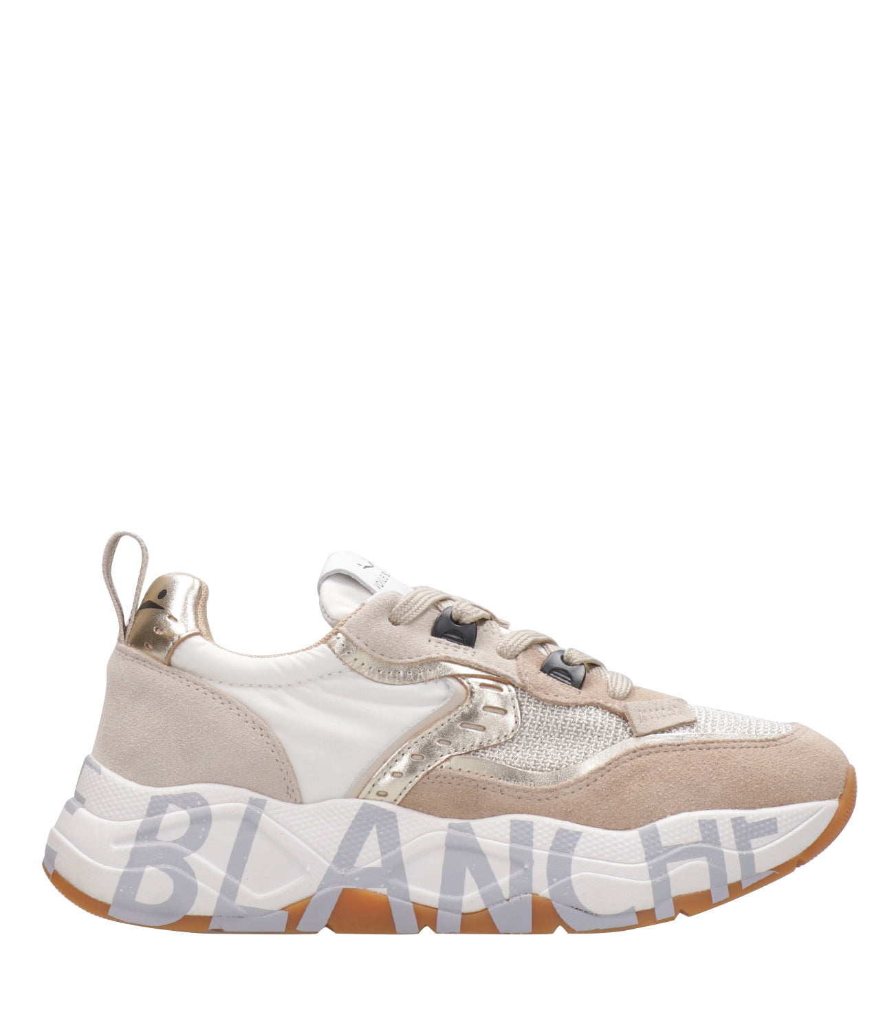 Voile Blanche | Sneakers Club105 Beige e Oro