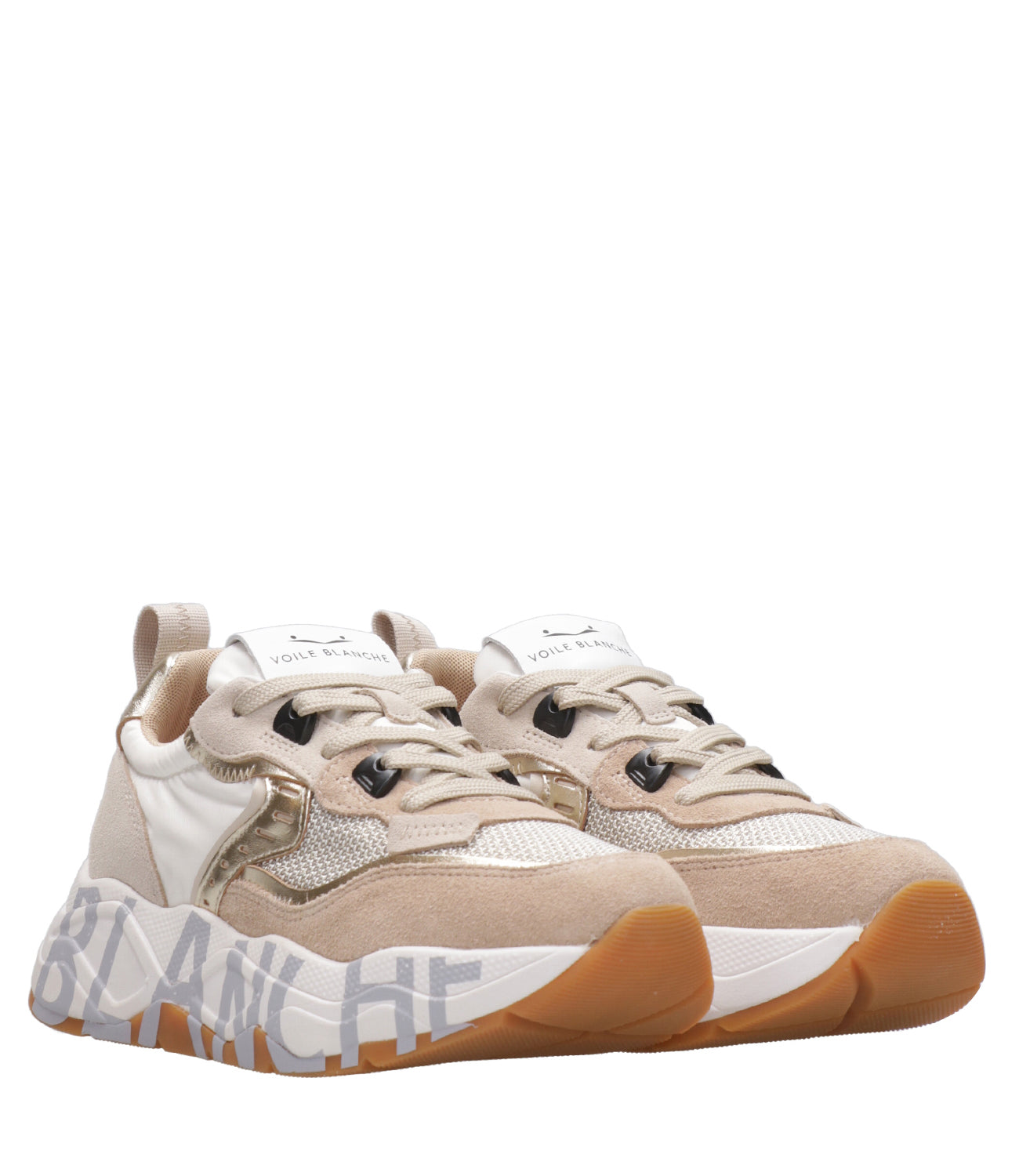 Voile Blanche | Sneakers Club105 Beige e Oro