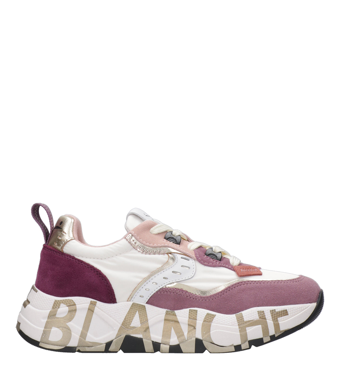 Voile Blanche | Sneakers Club105 Lilla Bianco e Platino