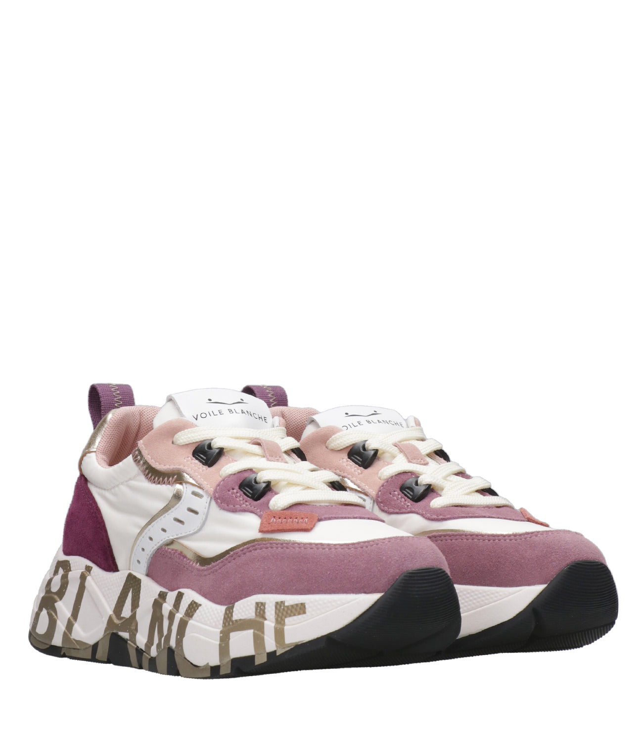 Voile Blanche | Sneakers Club105 Lilac White and Platinum