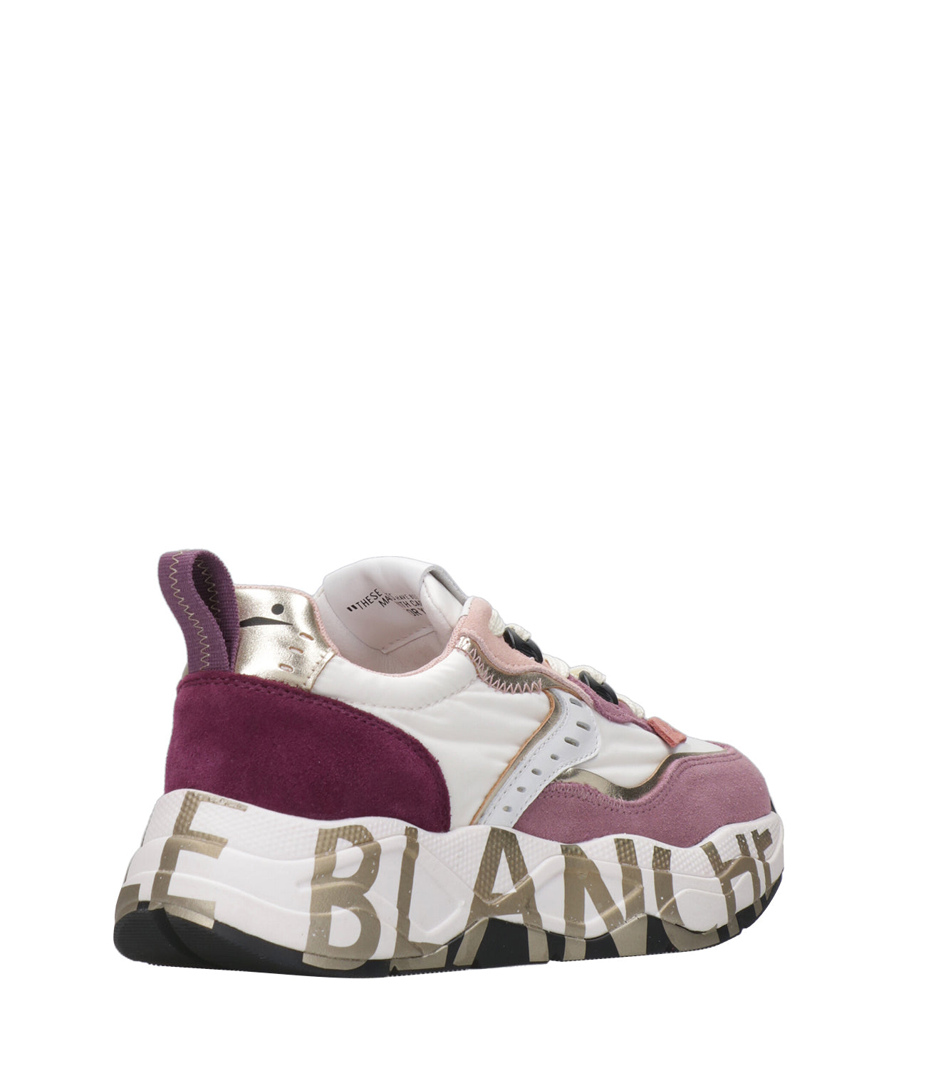 Voile Blanche | Sneakers Club105 Lilla Bianco e Platino