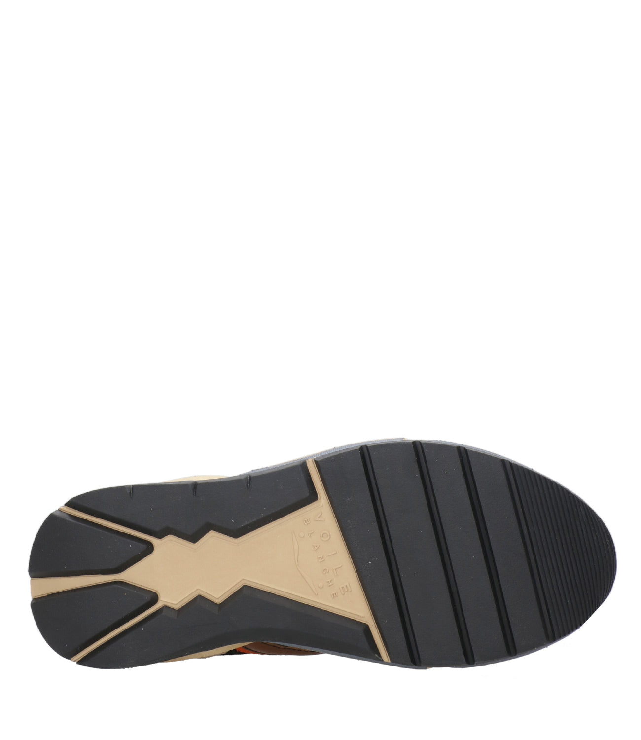 Voile Blanche | Sneakers Club 19 Nero Beige e Arancio