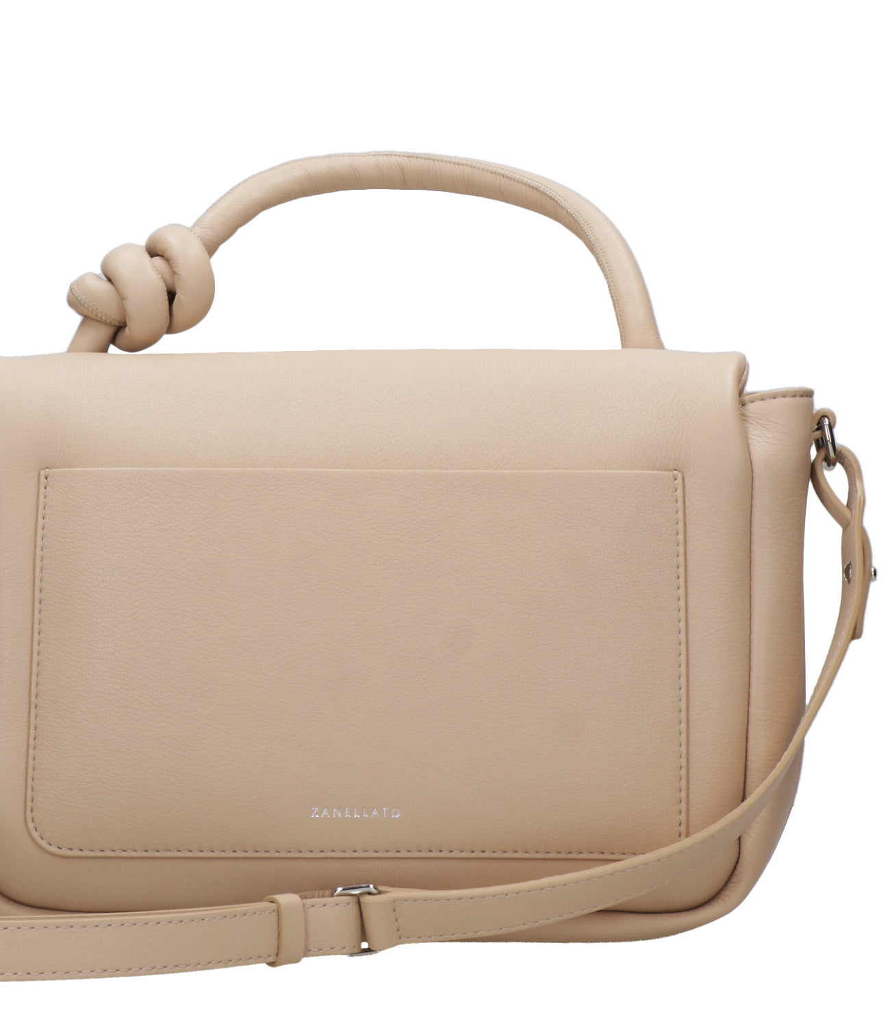 Zanellato | Borsa Ella Soft Piuma Knot M Beige