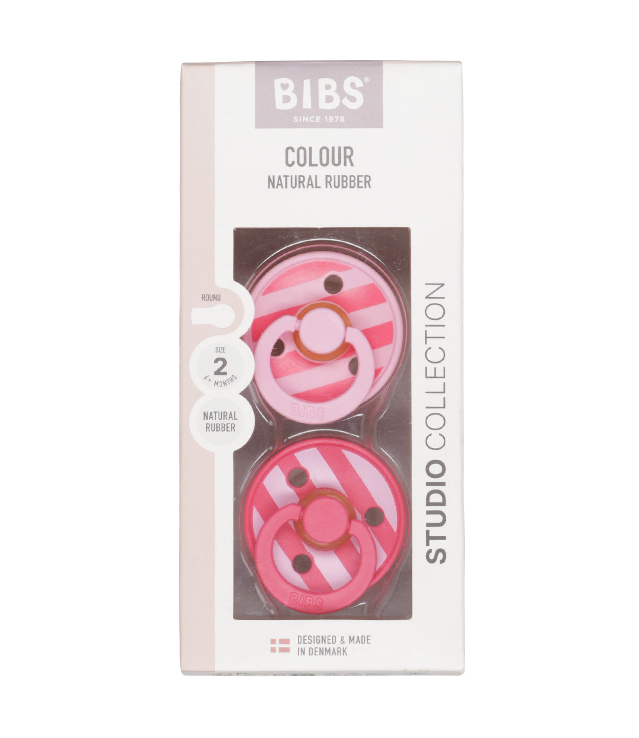 Bibs | Pink and Fuxia Pacifier