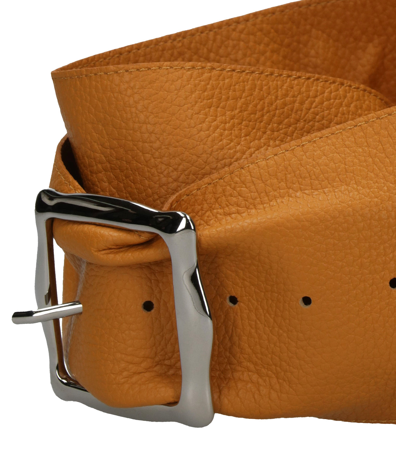 Leather belt