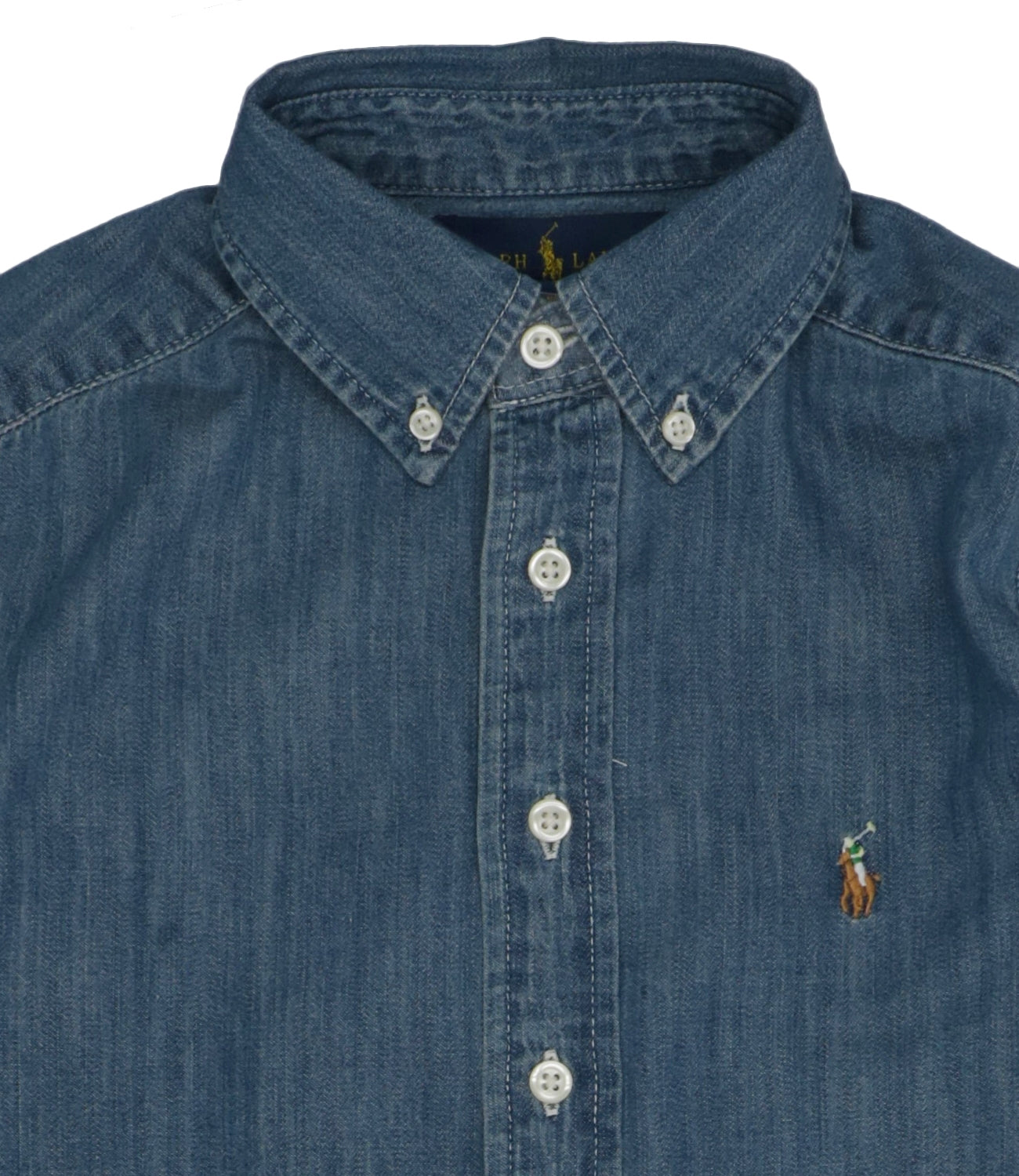 Camicia in chambray di cotone